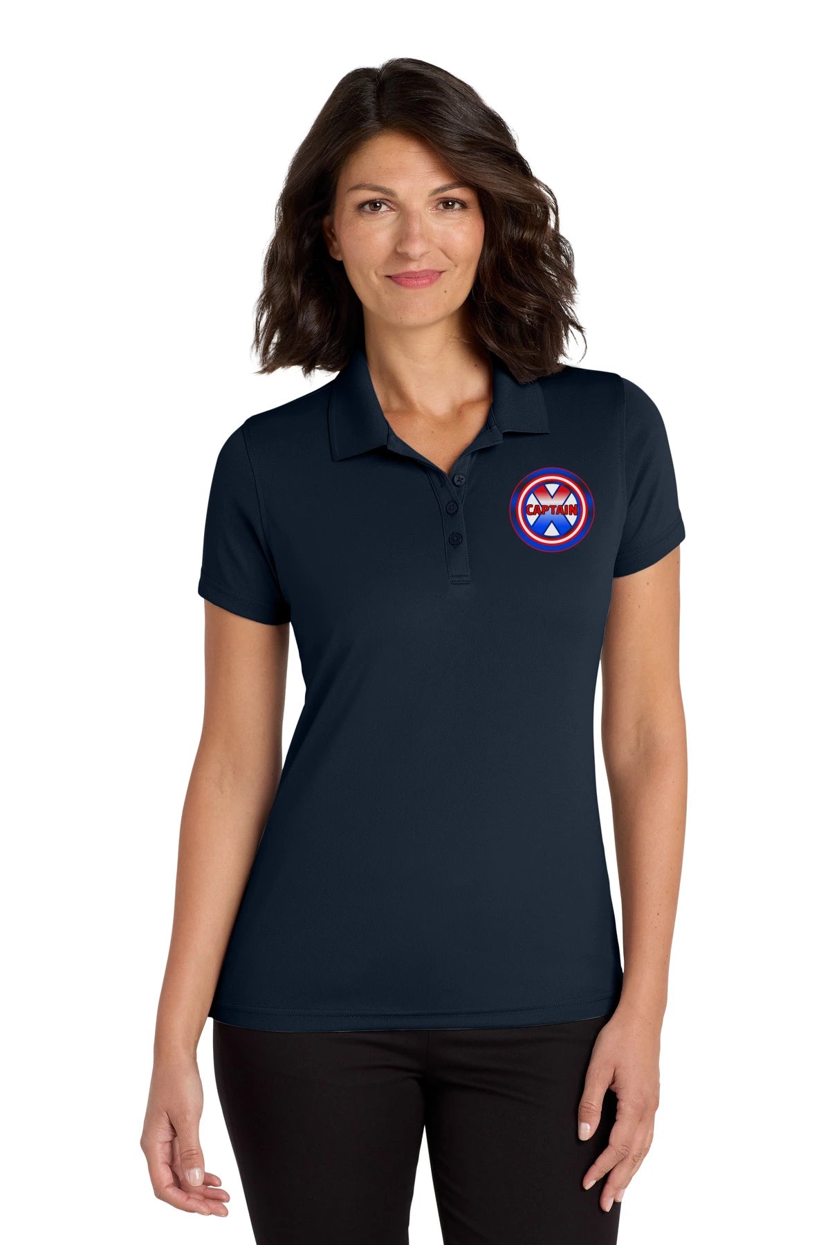 Port Authority® Women's Dry Zone® UV Micro-Mesh Polo. LK110